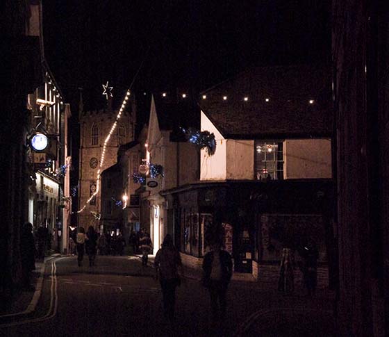 St Ives Cornwall New Years Eve party pictures.